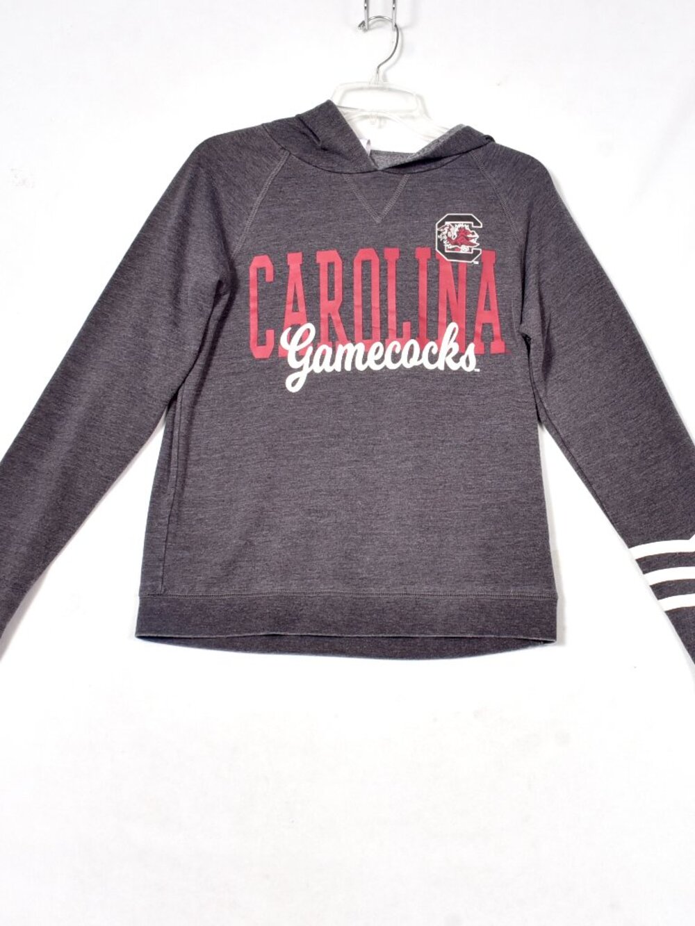 South Carolina Gamecocks Campus Hoodie Pullover Ladies Small Gray Sideline